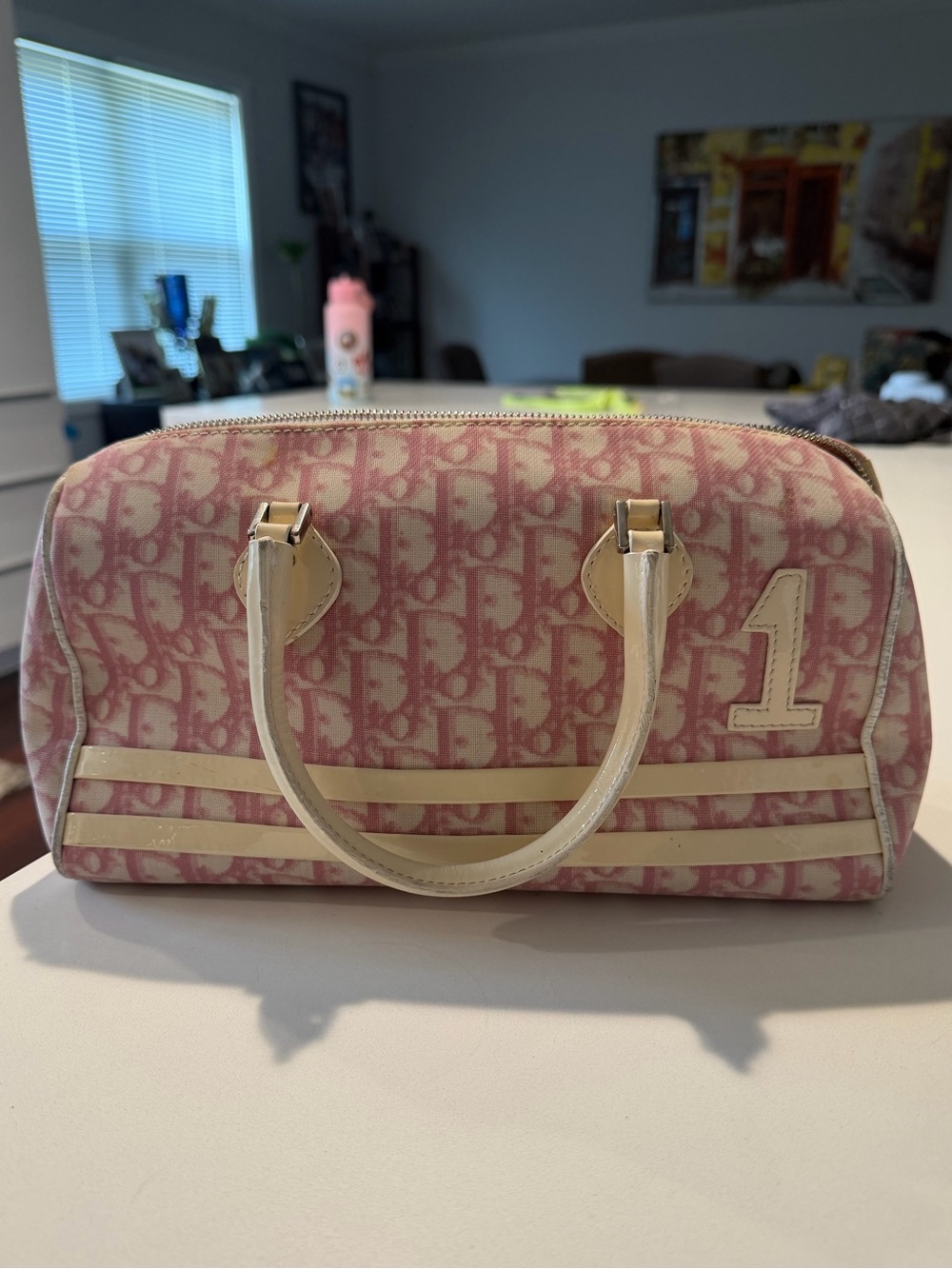 Authentic Pink Boston Christian Dior Bag 🌟